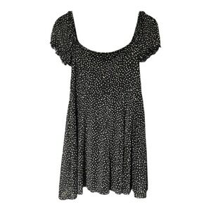 🐧 Altar'd State Black and White Dotted Dress